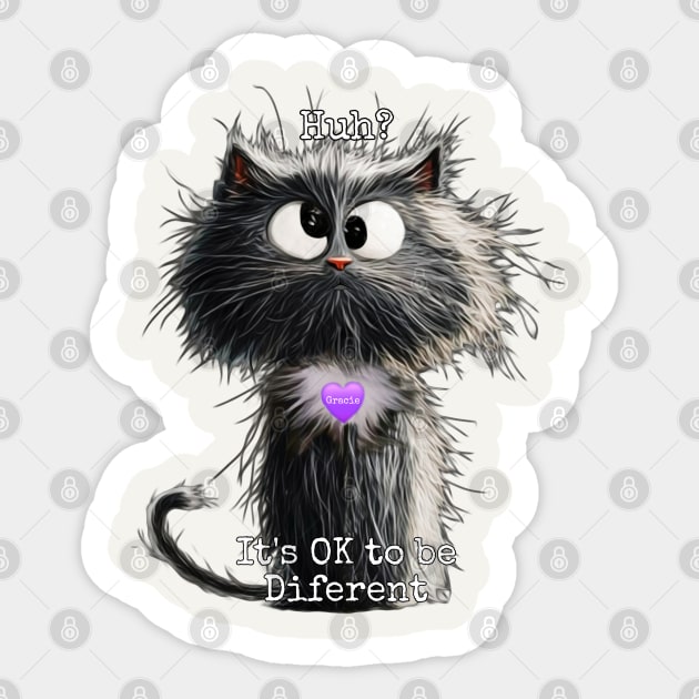 It's OK to be Diferent Sticker by Aylin 's Store